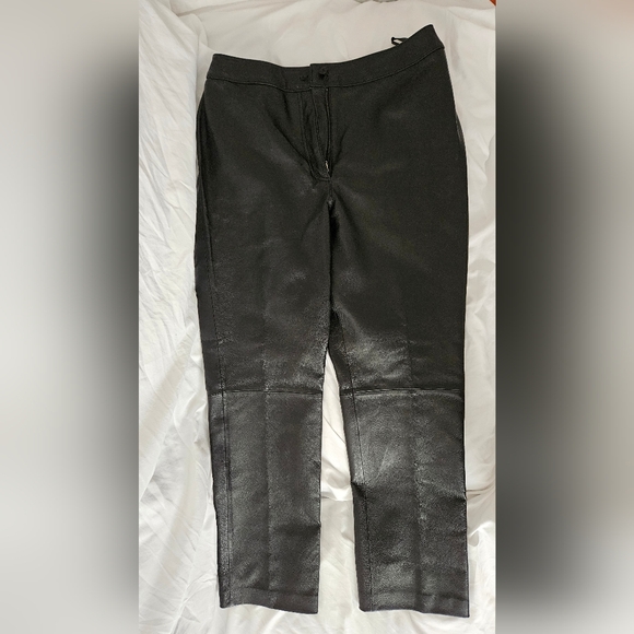 Nygard Real Leather Pants - Picture 1 of 4